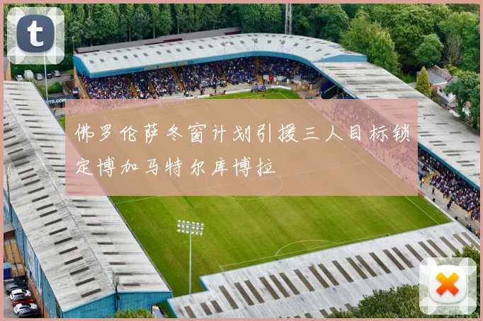 佛罗伦萨冬窗计划引援三人目标锁定博加马特尔库博拉